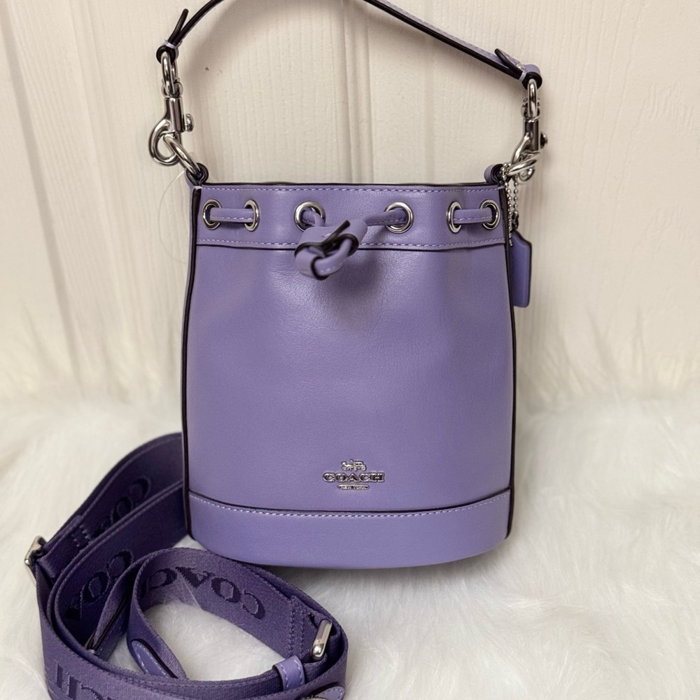 Coach Women’s Mini Bucket Bag CR144 NWT Light Violet